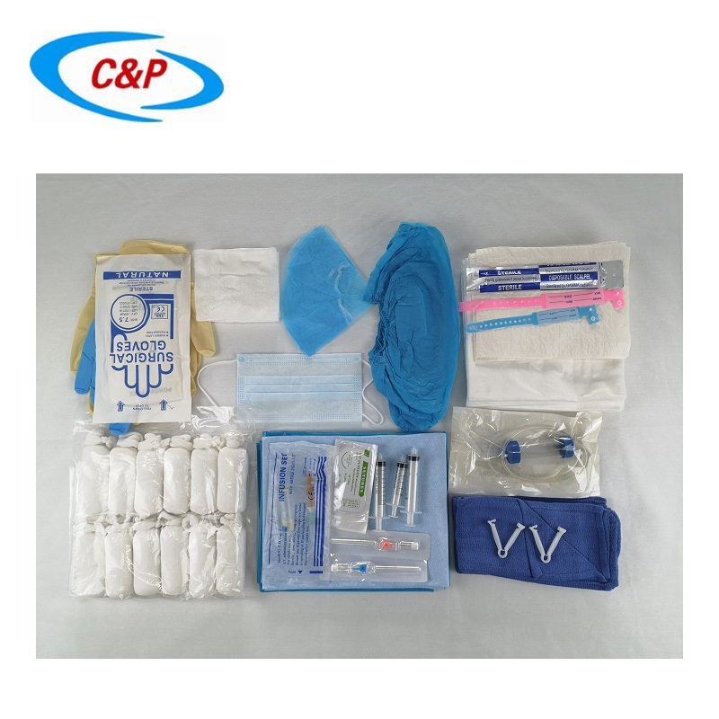 Custom Medical Disposable Baby Birth Delivery Surgical Drape Kits