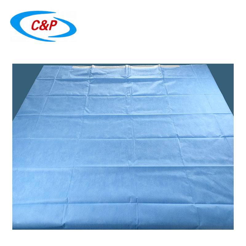 Hospital Bottom Drape with Adhesive Strip