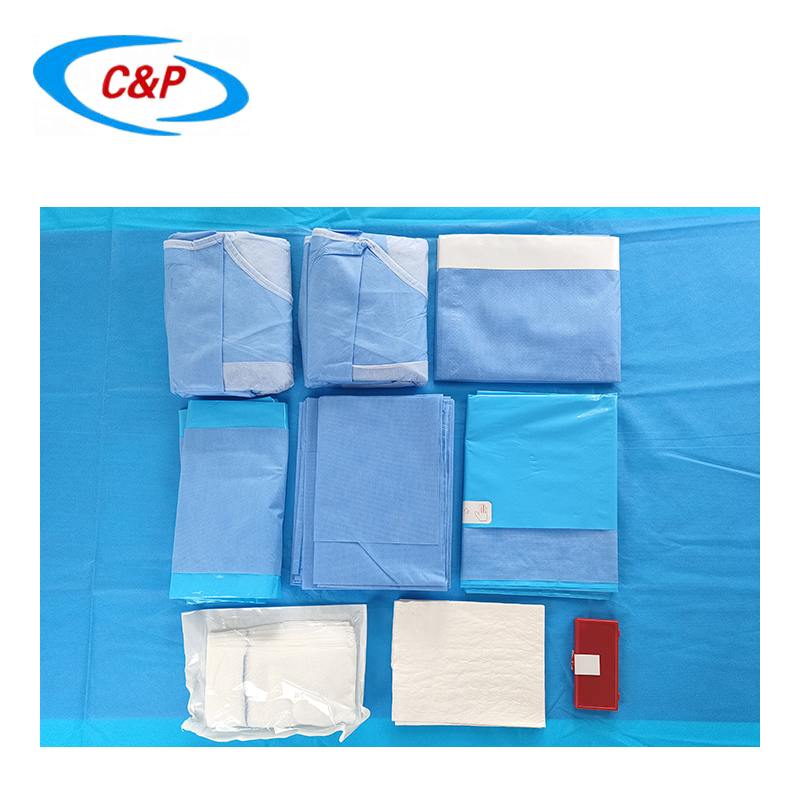 Single Use Vaginal Hysterectomy Drape Pack