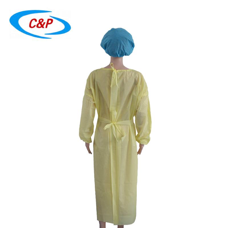 Yellow Isolation Gowns