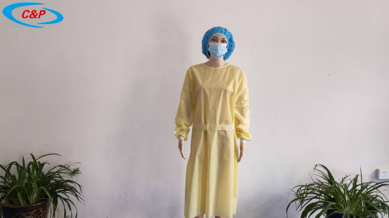 PP+PE Isolation Gown