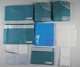 Features of disposable surgical kits