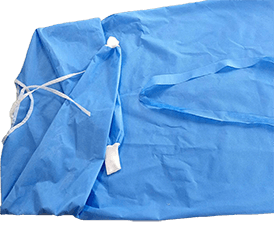 The isolation effect of disposable isolation gown